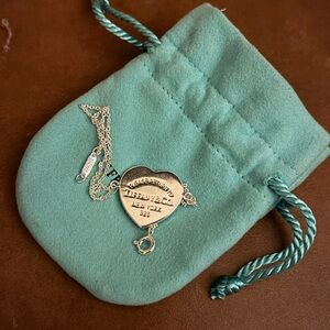 Tiffany & Co. Silver Heart Bracelet